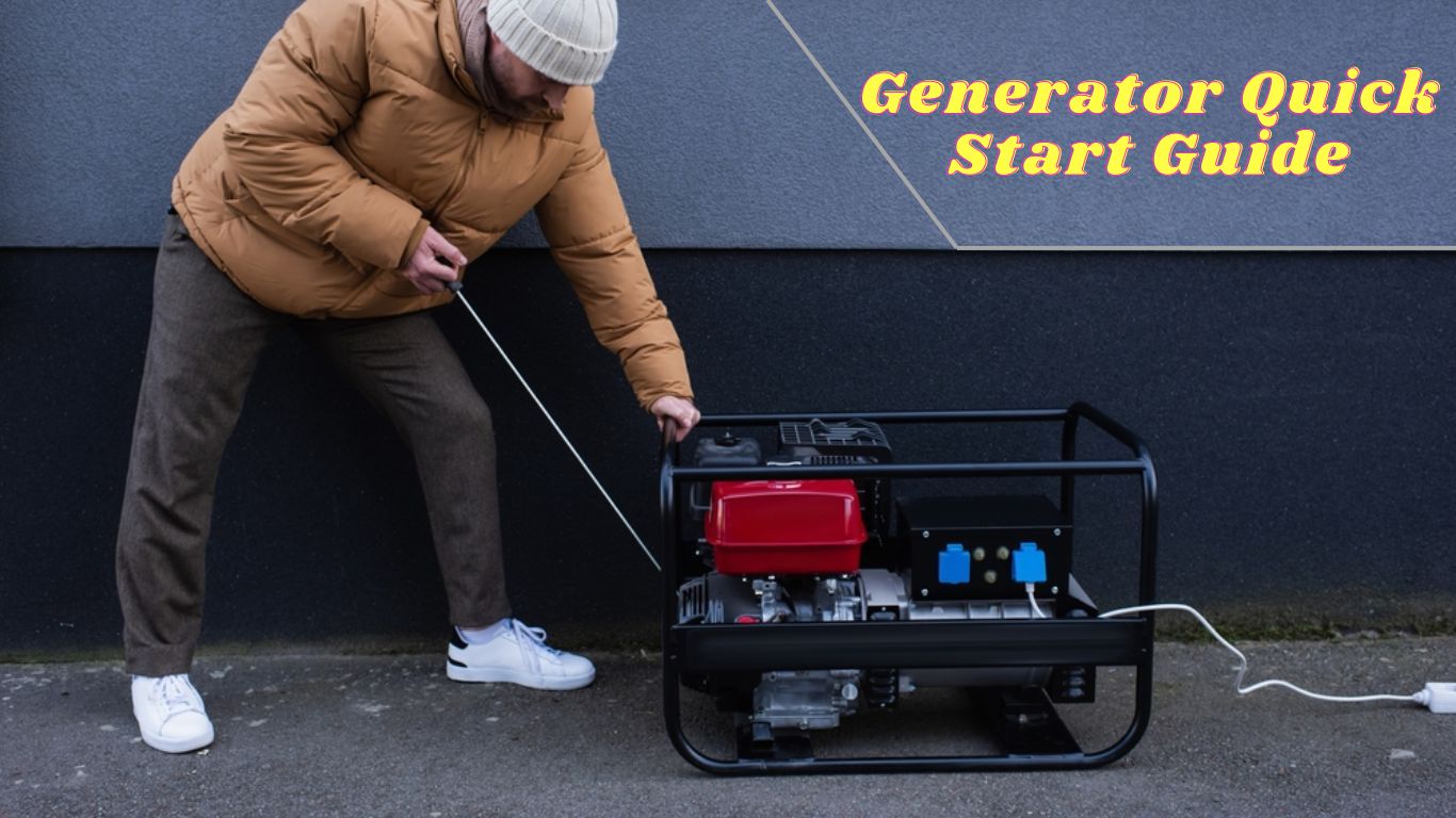 Generator Quick Start Guide