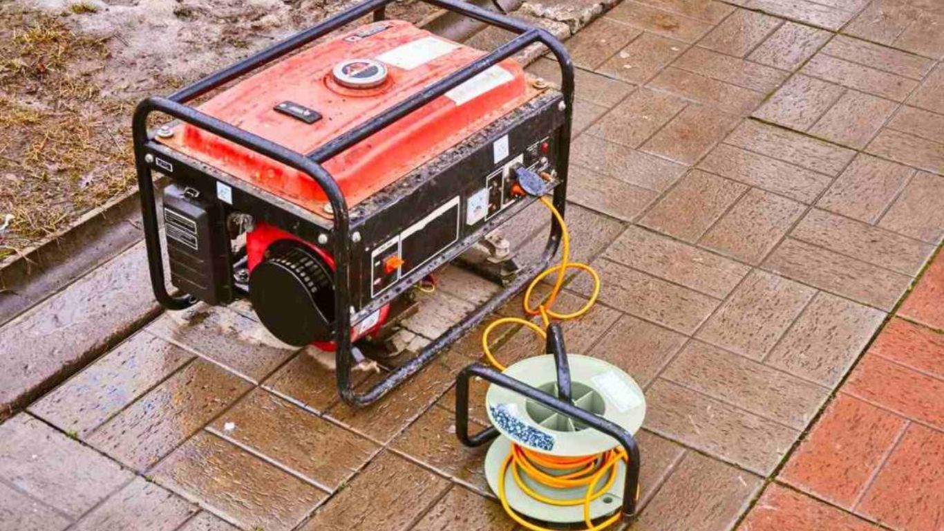 Generator in The Rain