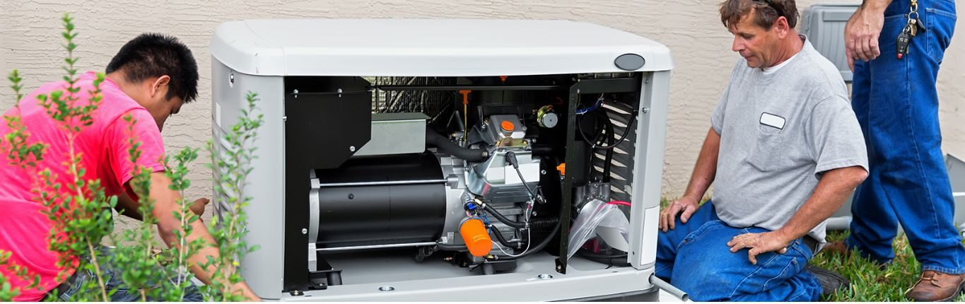 Keep the generator in a dry, clean place