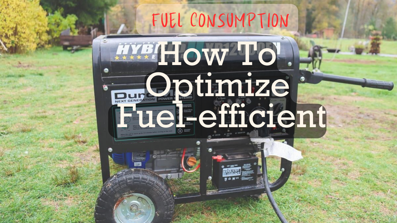 reduce fuel consumption