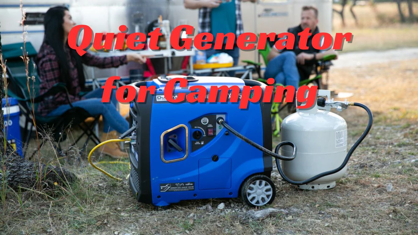Quiet Generator for Camping