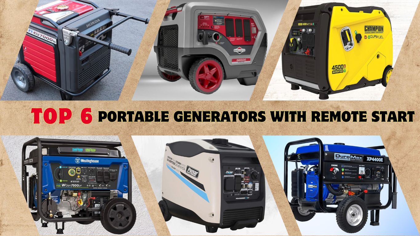 Top 6 Portable Generators with Remote Start