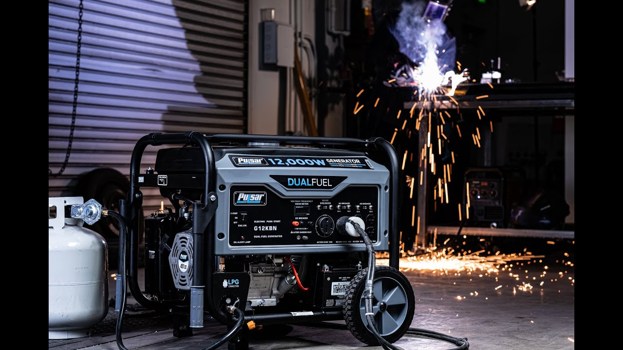 Pulsar G12KBN Heavy Duty Portable Generator