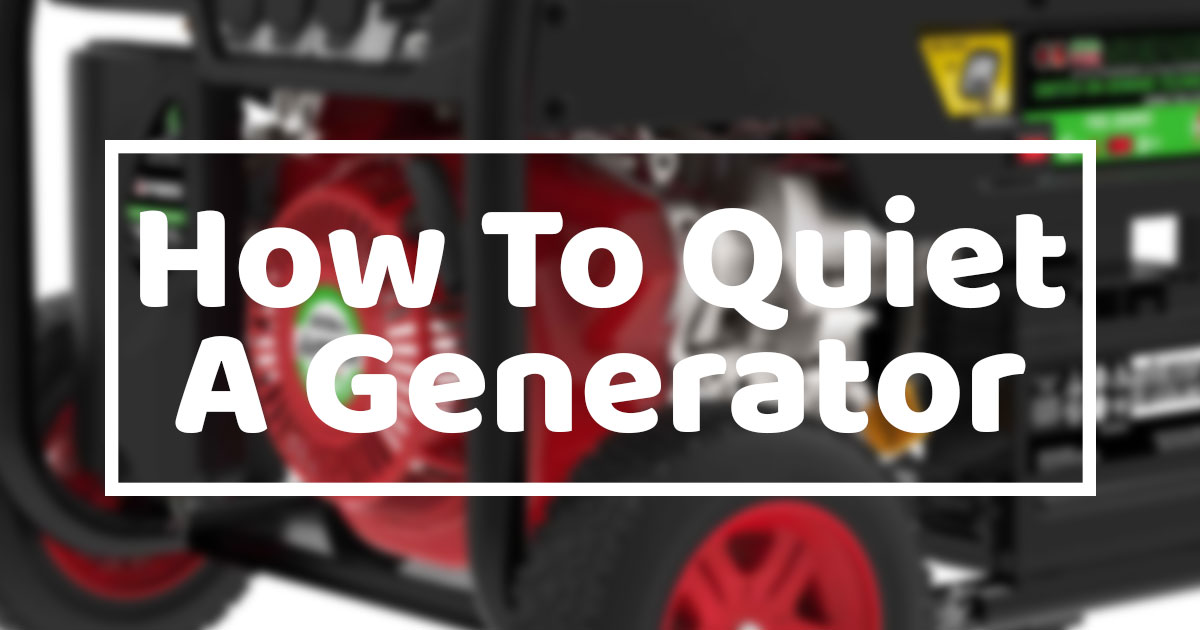 Practical Tips for Using Generators Quietly 
