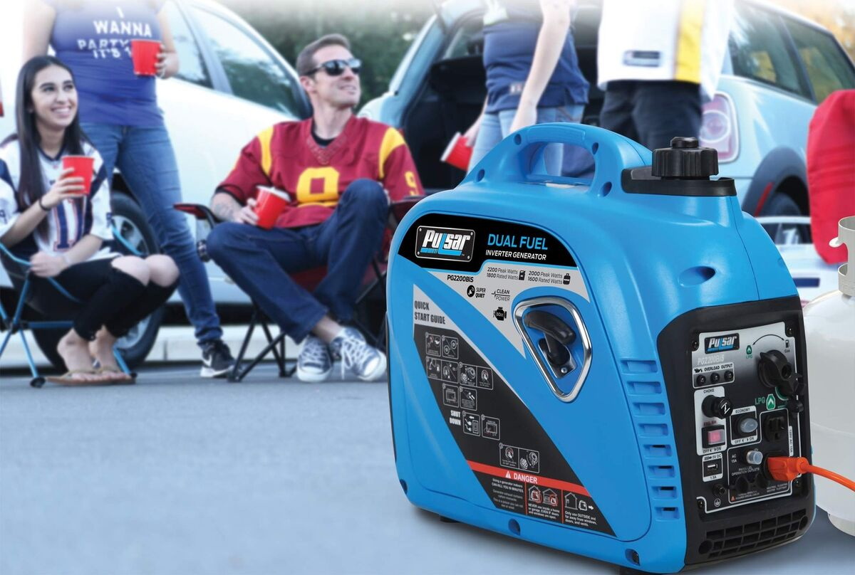 Pulsar 2200-Watt Dual-Fuel Quiet Inverter Generator