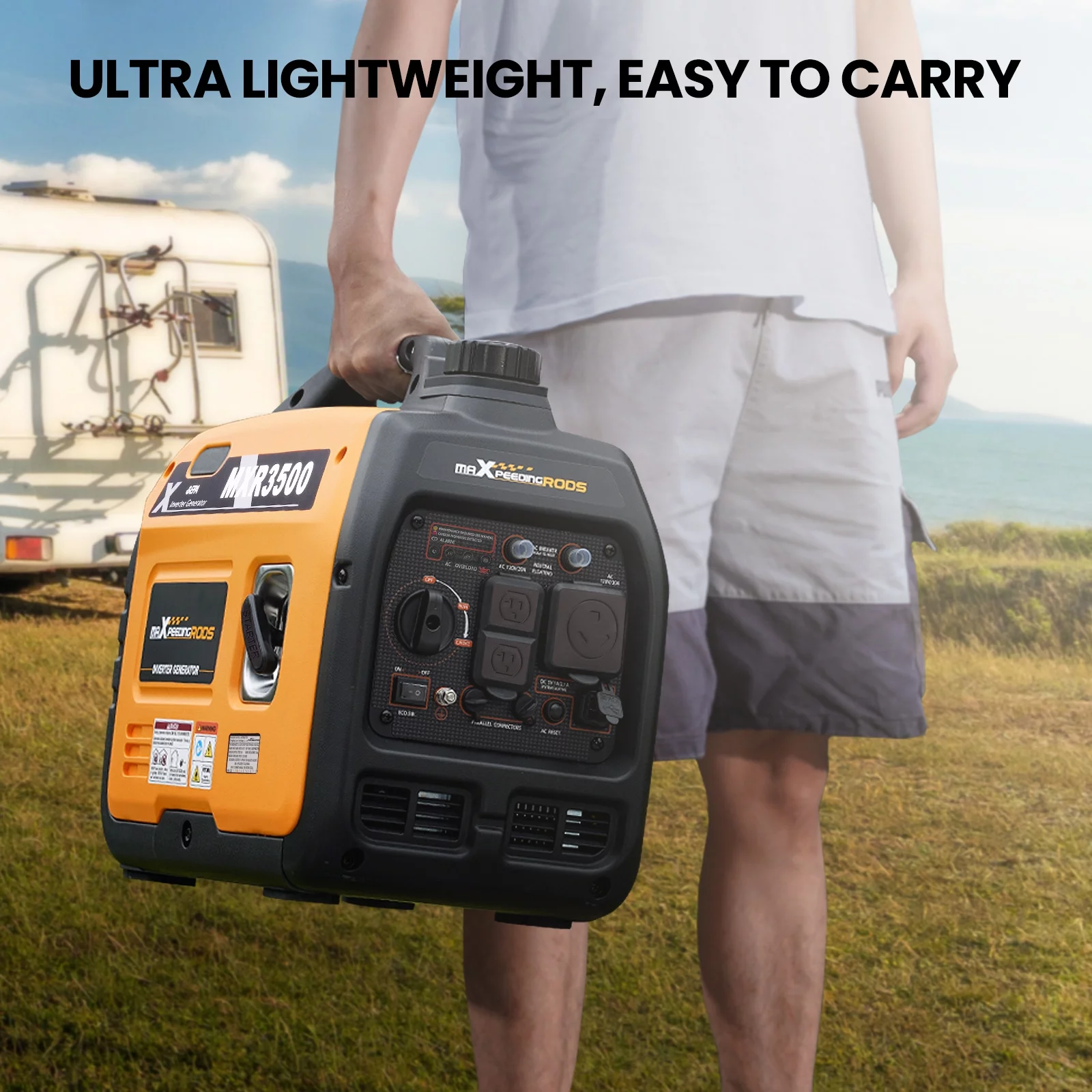 Should choose a portable generator that is light, compact, and easy to transport