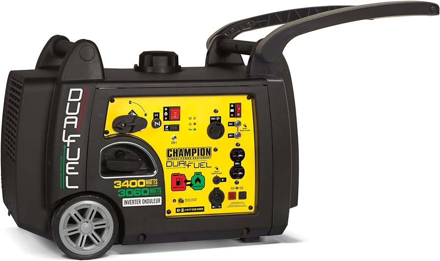 Champion 3400-Watt Dual Fuel Inverter Generator