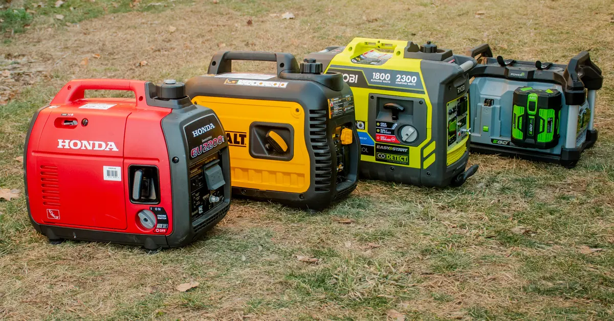 Portable Generators with Electric Start