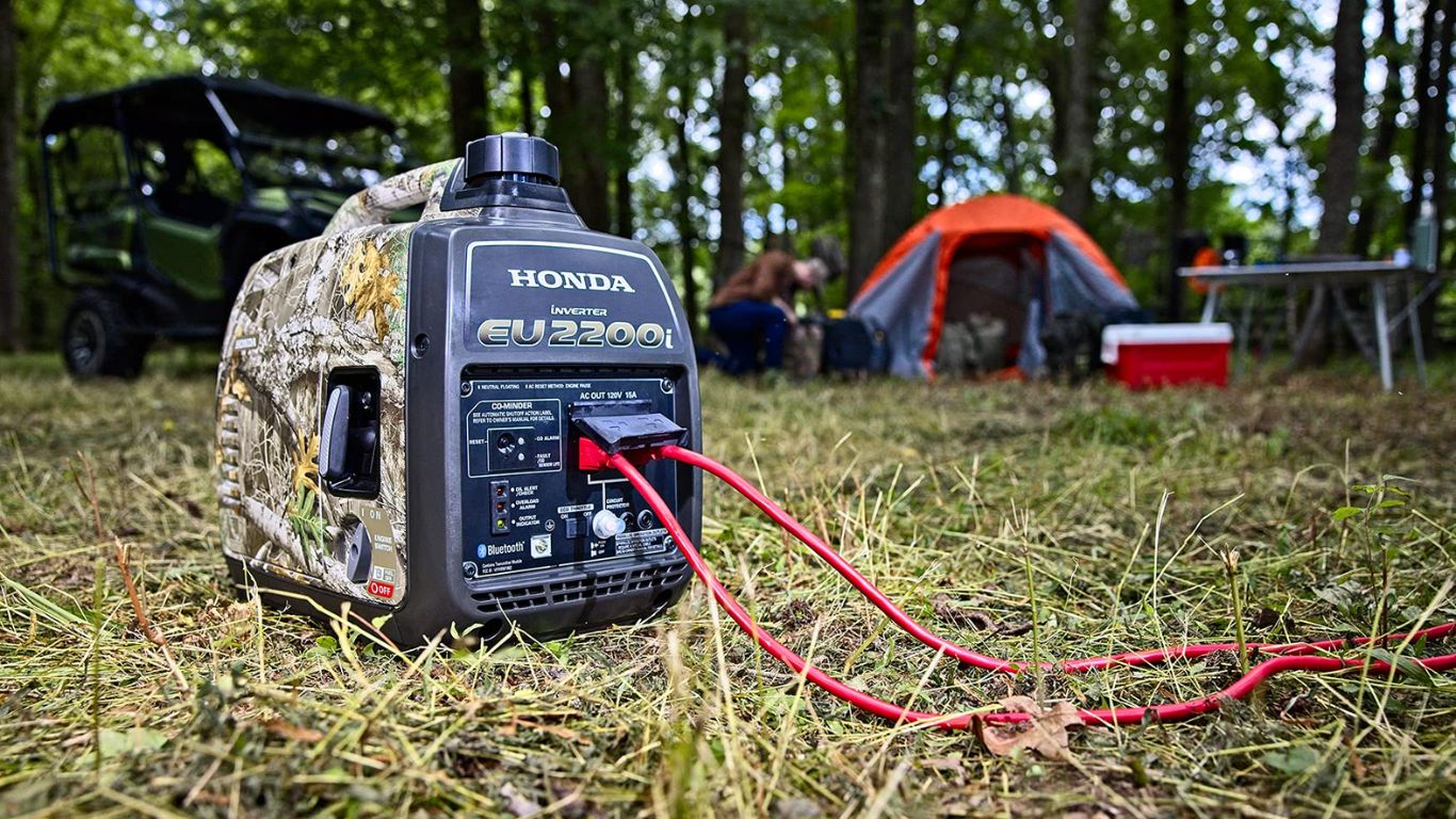 Honda EU2200i for camping