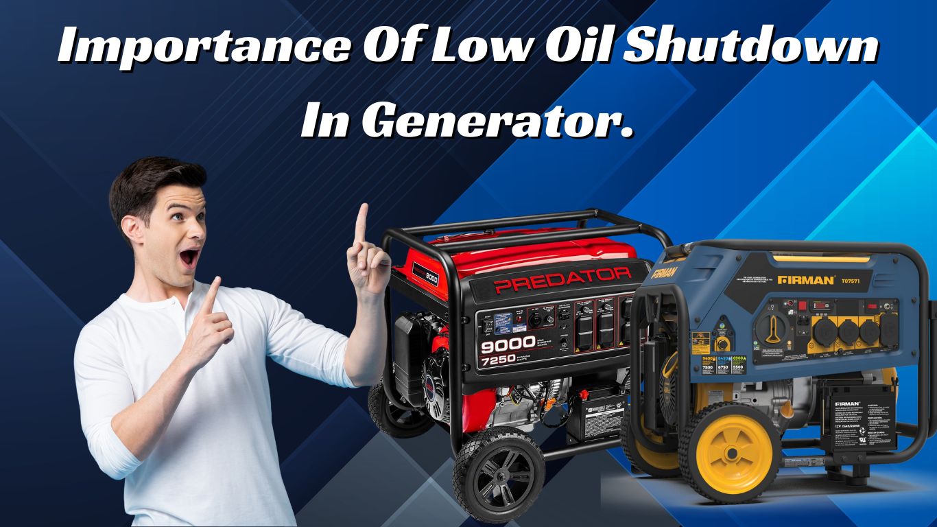 Importance Of Low Oil Shutdown In Generator.