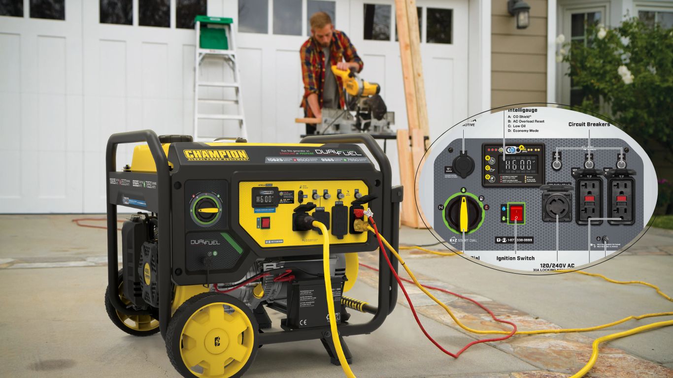 Champion 8500-Watt Dual-Fuel