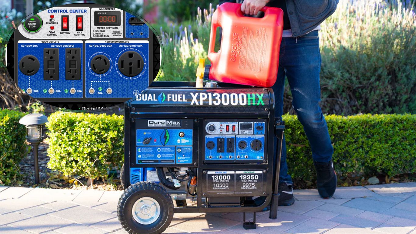 DuroMax XP13000HX Dual Fuel