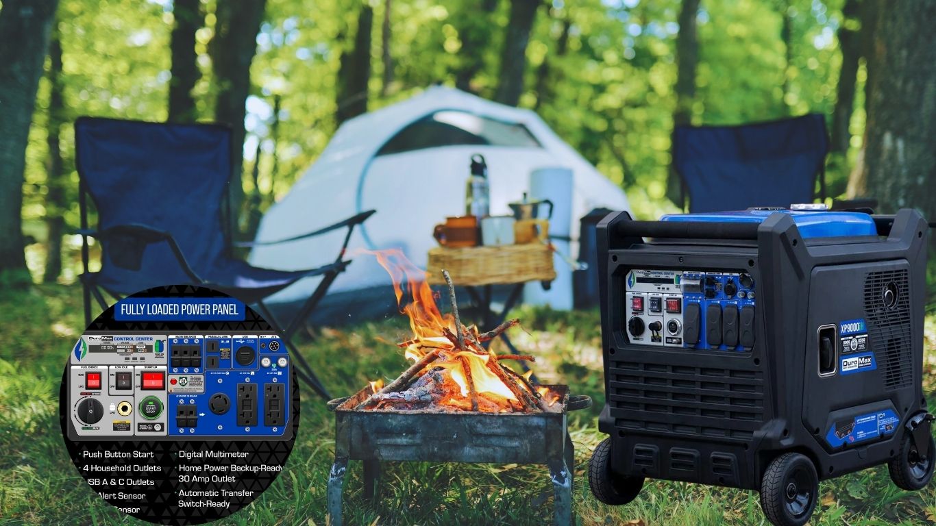 DuroMax XP9000iH 9,000 Watt Dual Fuel Portable Inverter Generator