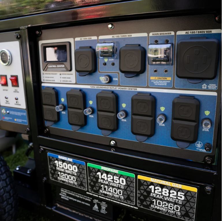 Generator with a Versatile Outlet