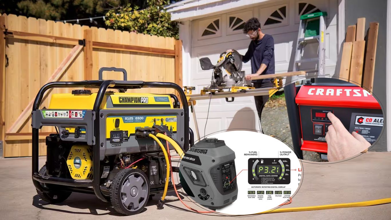 Generators with Digital Displays