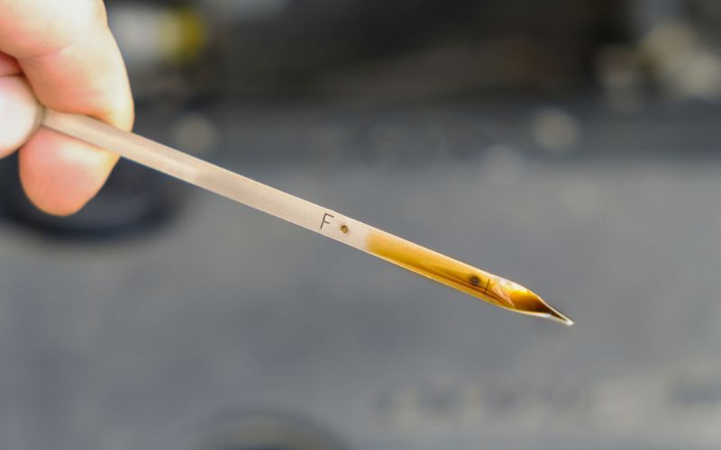 Low oil levels reduce pressure, increasing friction and engine wear risks
