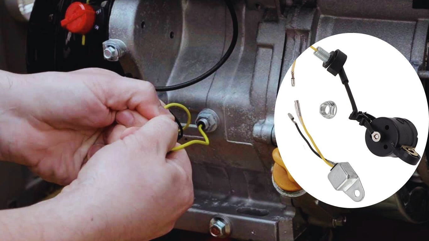 Repairing or Replacing the Low Oil Sensor on Generator